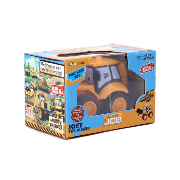 jcb my first joe the diggerpull back toyyellow 1