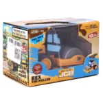 jcb my first rex the roller pull back toy 1