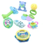 Kinder Rattle for New Born Babies Infants Toddlers 8 PCS