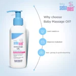 sebamed baby massage oil 150ml 1