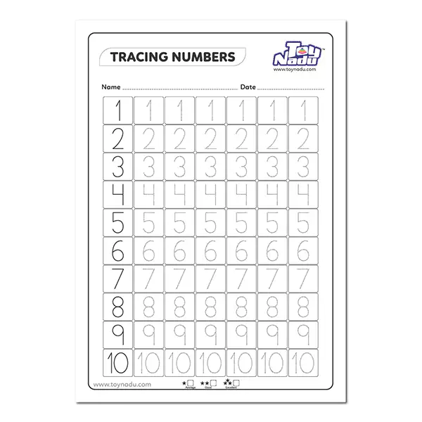 TRACING NUMBERS